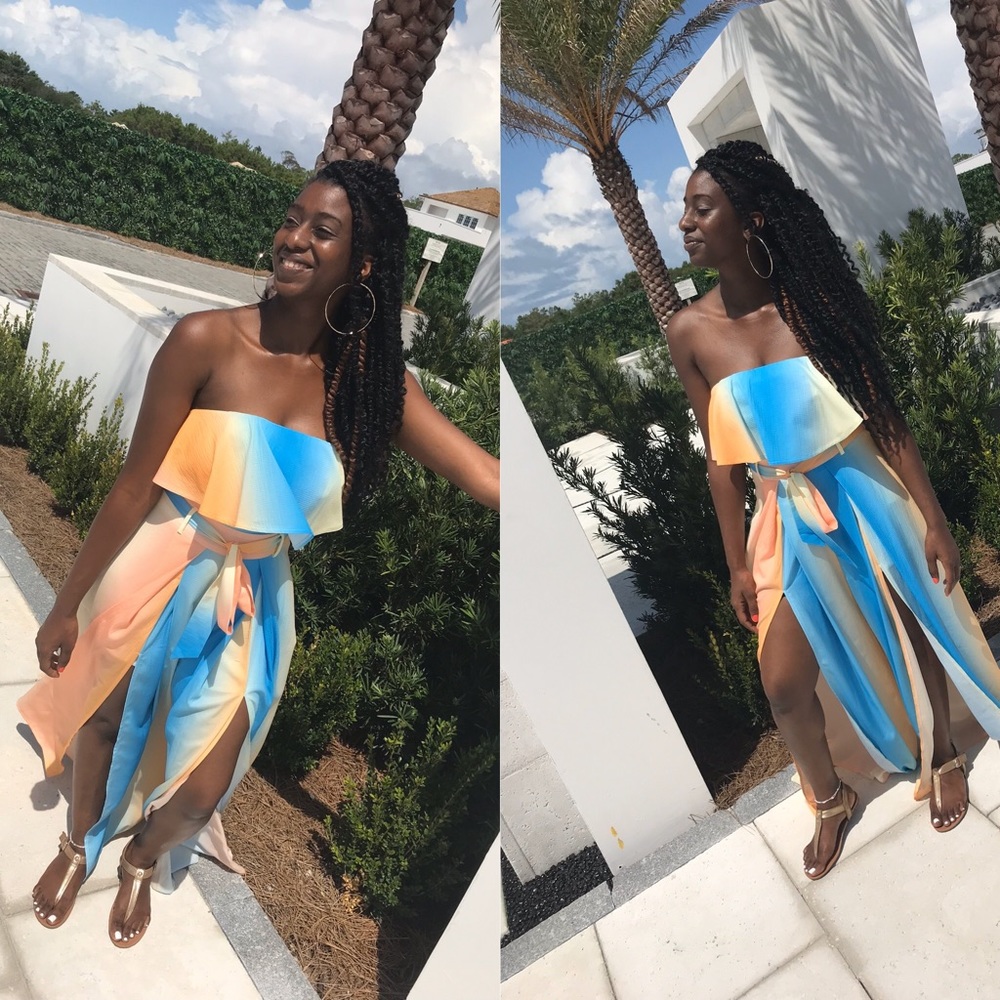 SOLD NO LONGER AVAILABLE 🎉HOST PICK🎉 LAST ONE” JUMPSUIT DRESS - Picture 7 of 9